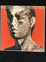 Rolling Stones Tattoo You 1981 Australian Label Platinum Award presented Bill Wyman - RARE
