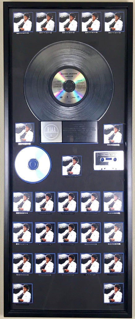 Michael Jackson Thriller RIAA 25x Platinum Award - RARE
