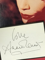 Annie Lennox Diva Autographed RIAA Platinum LP Award