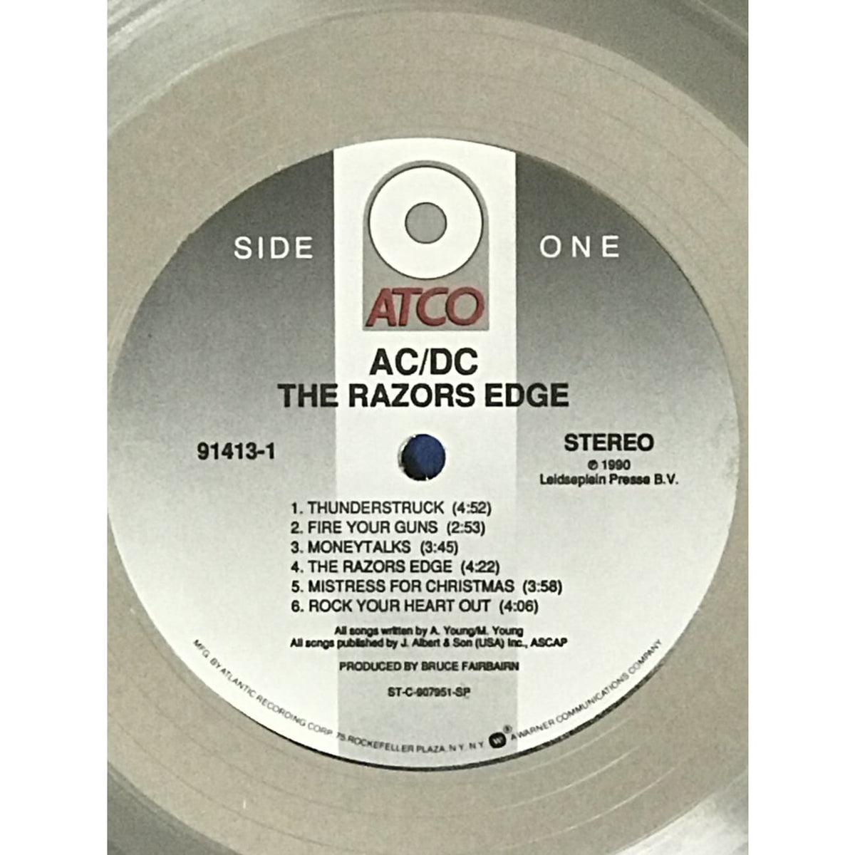AC/DC The Razors Edge RIAA 2x Multi-Platinum Award – MusicGoldmine.com