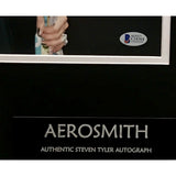 Aerosmith Collage signed by Steven Tyler w/BAS LOA