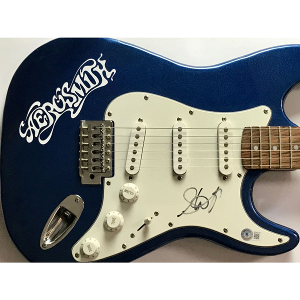 Aerosmith Steven Tyler Signed Guitar w/BAS COA - Guitar