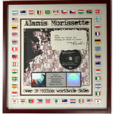 Alanis Morissette Jagged Little Pill RIAA 16x Multi-Platinum Album Award - Record Award
