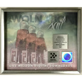 AWOLNATION Sail RIAA Digital Platinum Single Award - New - Record Award