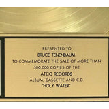 Bad Company Holy Water RIAA Gold LP Award - Record Award
