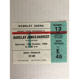 Barclay James Harvest 1984 Concert Tour Program & Ticket - Music Memorabilia