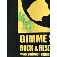 Beastie Boys Animal Rescue Shirt Signed by Ad-Rock MCA Mike D w/PSA LOA - Music Memorabilia Collage