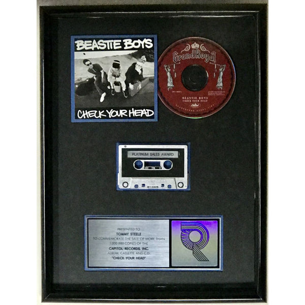Beastie Boys Check Your Head RIAA Platinum Album Award