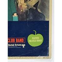 Beatles 1968 Yellow Submarine Lobby Card #4 - Music Memorabilia Collage