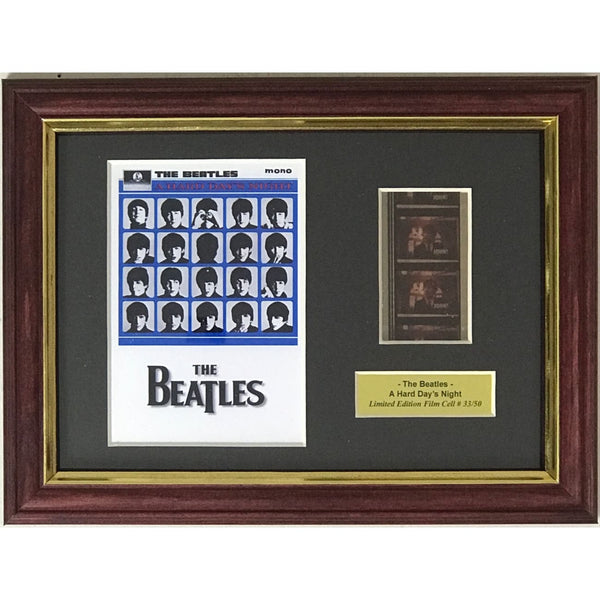 Beatles A Hard Day’s Night Film Cel Collage - Music Memorabilia Collage