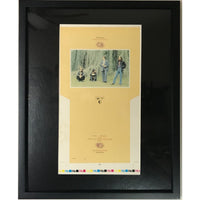 Beatles Ballad of John and Yoko 45 Sleeve Art Proof - RARE - Music Memorabilia Collage