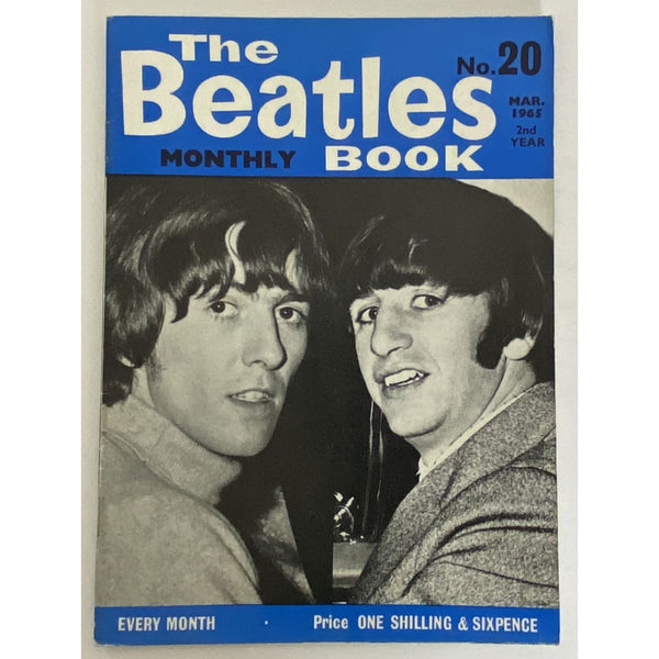 Beatles Book Monthly Magazine Mar 1965 Issue #20 - RARE - Music Memorabilia