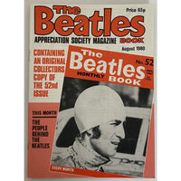 Beatles Book Monthly Magazines 1980 Issues - Original - sold individually - AUG 1980/Excellent - Music Memorabilia