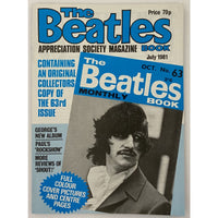 Beatles Book Monthly Magazines 1981 Issues - Original - sold individually - JULY 1981/Excellent - Music Memorabilia