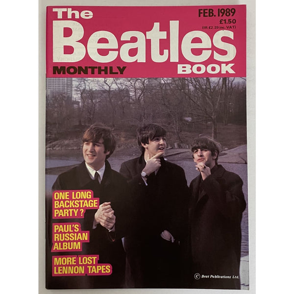 Beatles Book Monthly Magazines 1989 Issues - original 3rd era - sold individually - FEB 1989/Excellent - Music Memorabilia