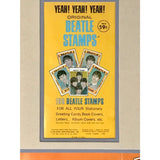 Beatles Genuine Stamps Collage - Music Memorabilia Collage