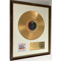 Beatles Help! White Matte RIAA Gold LP Award - RARE - Record Award