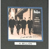 Beatles Live At The BBC RIAA 4x Platinum LP Award presented to George Harrison - RARE - Record Award