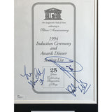 Bee Gees Songwriters Hall of Fame Program Signed By All 3 w/JSA COA
