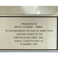 Billy Idol Charmed Life RIAA Platinum Album Award - Record Award