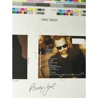 Billy Joel Greatest Hits Vol III album art proof signed by Billy Joel - Music Memorabilia Collage