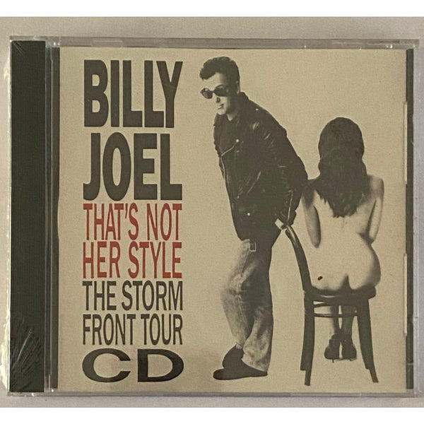 Billy Joel That’s Not Her Style The Storm Front Tour Sealed 1990 Promo CD - Media