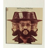 Billy Paul 360 Degrees Of Billy Paul RIAA Gold LP Award signed on back by Paul - RARE - Record Award