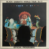 Black Sabbath 1976-77 Concert Tour Program - Music Memorabilia
