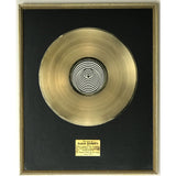 Black Sabbath Paranoid 1972 Australian Label Gold Award presented to Black Sabbath - RARE - Record Award