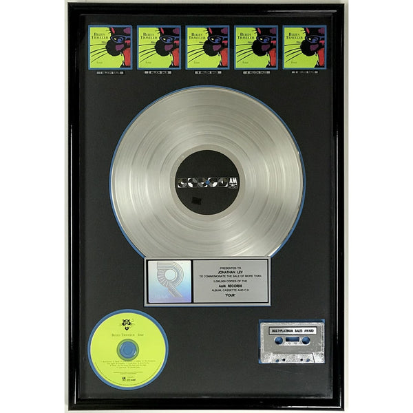 Blues Traveler four RIAA 5x Multi-Platinum Award - Record Award