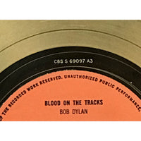 Bob Dylan Blood On The Tracks BPI Gold LP Award - RARE