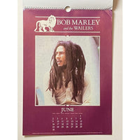 Bob Marley 1985 Vintage Calendar