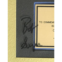 Bob Seger The Fire Inside RIAA Gold Award signed by Seger - RARE