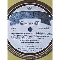 Bon Jovi New Jersey RIAA Gold LP Award - Record Award