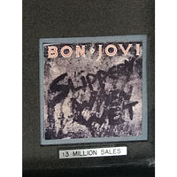 Bon Jovi Slippery When Wet 13x Multi-Platinum Label Award - Record Award