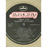 Bon Jovi Slippery When Wet 13x Multi-Platinum Label Award - Record Award