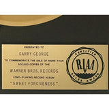 Bonnie Raitt Sweet Forgiveness RIAA Gold LP Award - Record Award