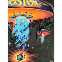 Boston debut LP signed by Brad Delp & Barry Goudreau - Epperson LOA - RARE - Music Memorabilia