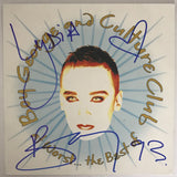Boy George Signed Culture Club Promo Album Flat w/JSA LOA - Music Memorabilia