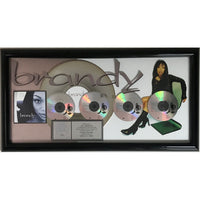 Brandy Never S-A-Y Never RIAA 4x Multi-Platinum Album Award - Record Award