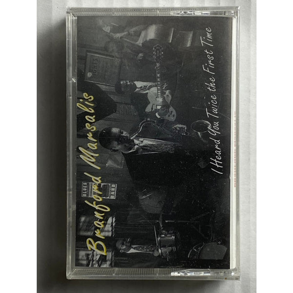 Branford Marsalis I Heard You Twice the First Time 1992 Sealed Promo Cassette - Media