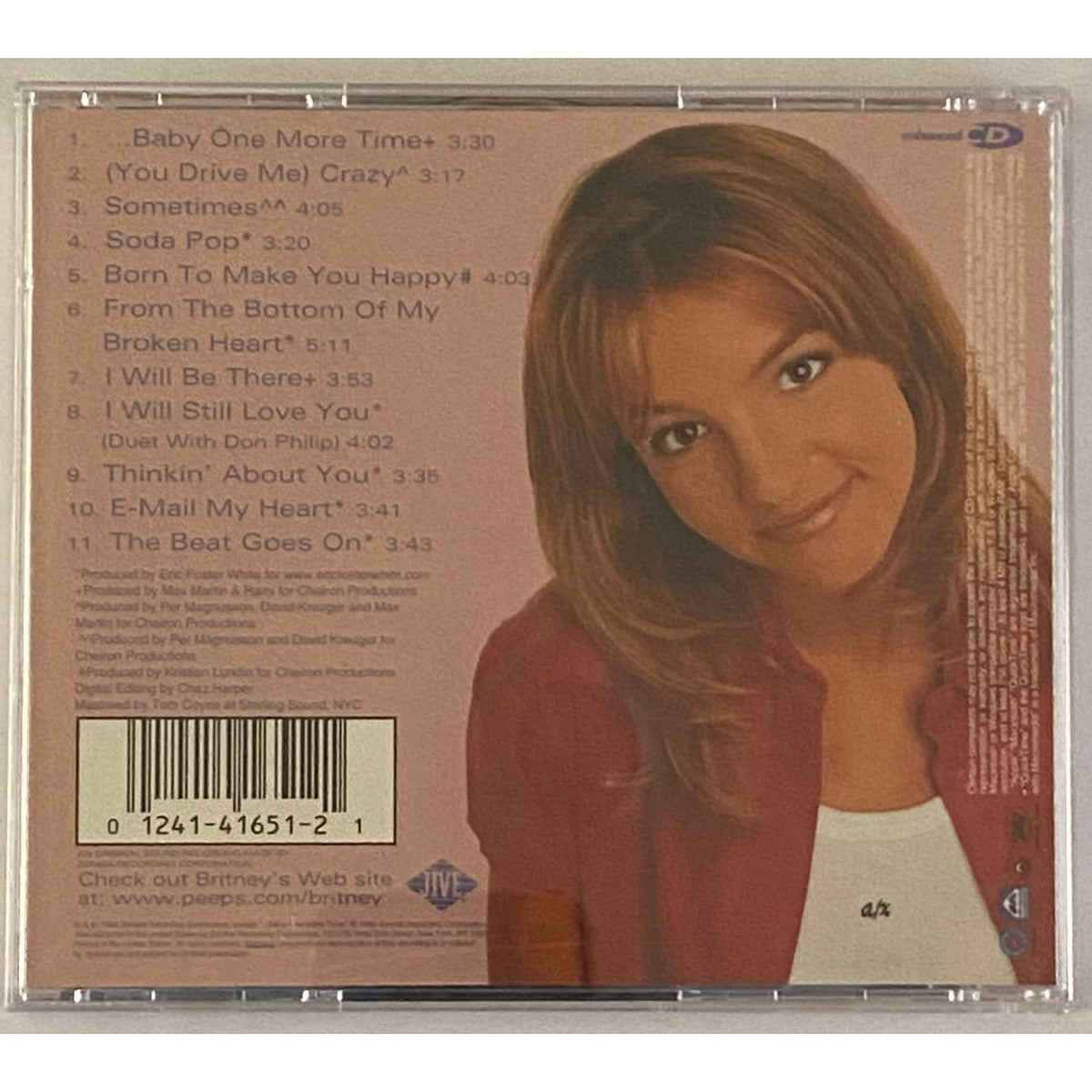 musicgoldmine.com - Britney Spears...baby one more time1999 CD ...