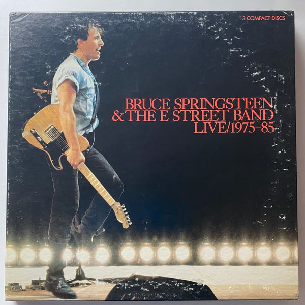 Bruce Springsteen Live 1975-85 Box Set 3-CDs 1986 Release Promo - Media