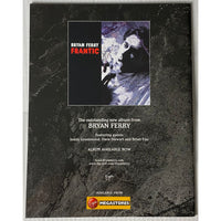 Bryan Ferry 2002 World Tour Program - Music Memorabilia