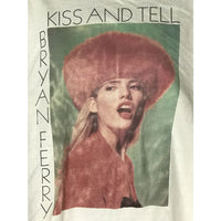 Bryan Ferry Kiss and Tell Vintage T-shirt 80s - Music Memorabilia