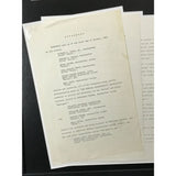 Buffalo Springfield 1967 Contract Collage signed by Stephen Stills Neil Young +3 - Epperson LOA - Music Memorabilia Collage