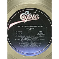 Charlie Daniels Band Full Moon RIAA Platinum LP Award - Record Award