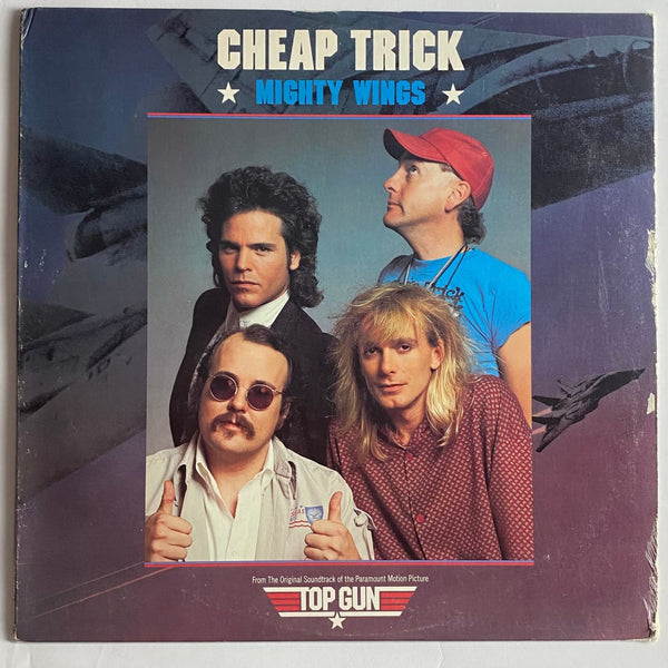 Cheap Trick Mighty Wings 12 Single Vinyl 1986 Promo - Media
