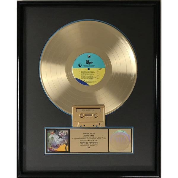 Chicago 19 RIAA Gold LP Award - Record Award