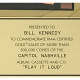 Chris Cagle Play It Loud RIAA Gold Album Award - Record Award